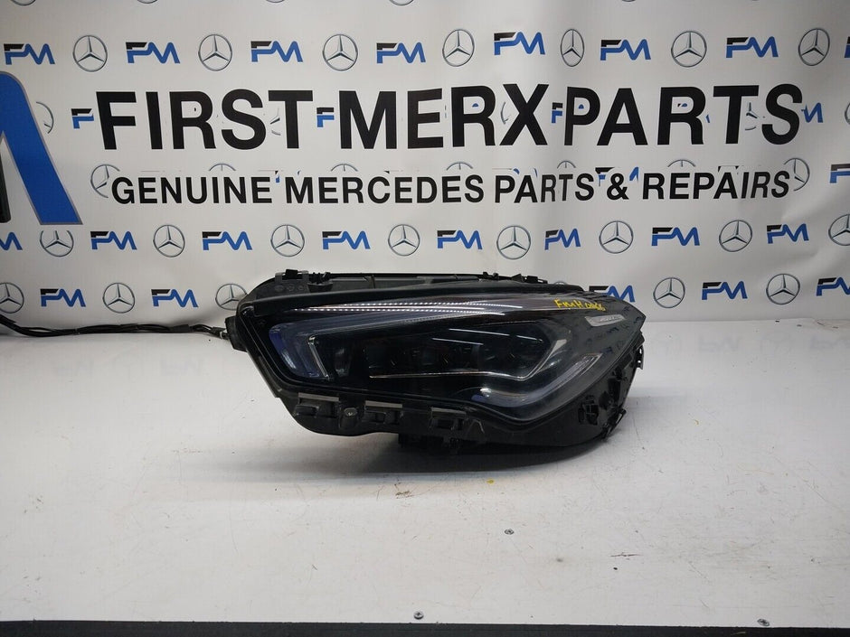 MERCEDES CLA W118 2019~23 AMG MULTIBEAM HEADLIGHT LEFT SIDE A1189067101 FMH0066