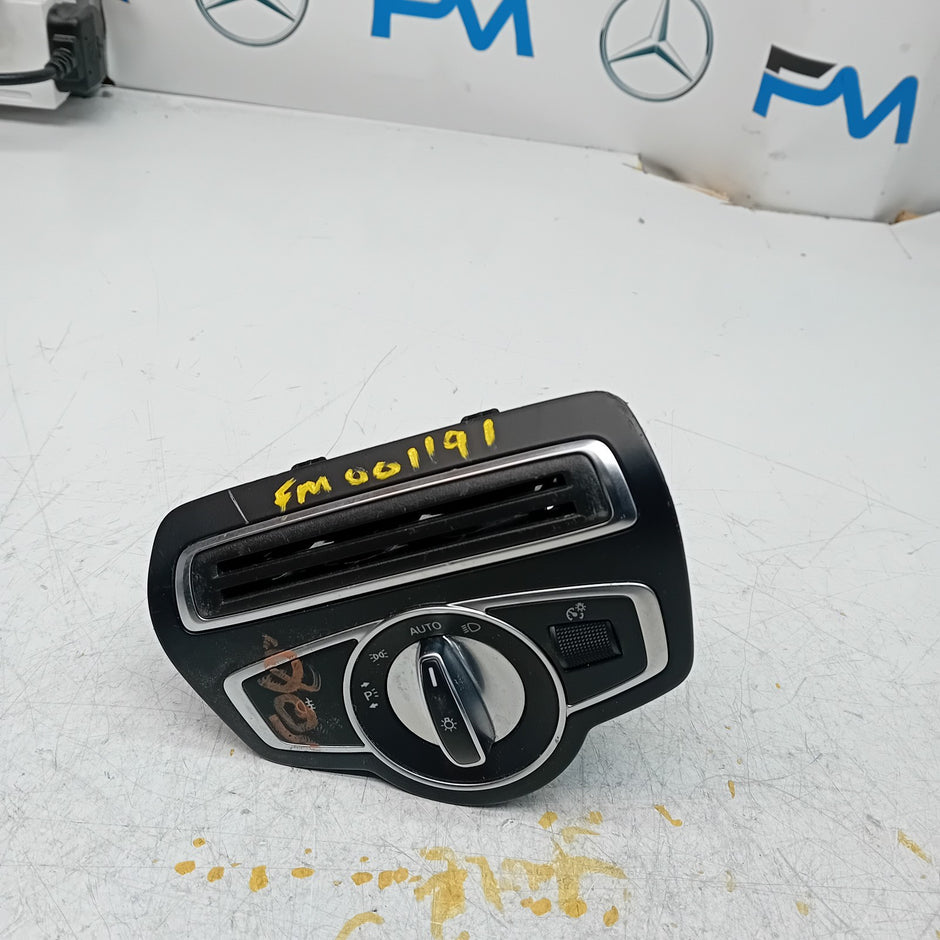 MERCEDES C-CLASS W205 HEADLIGHT CONTROL SWITCH 2014 A2059051891 FM001191