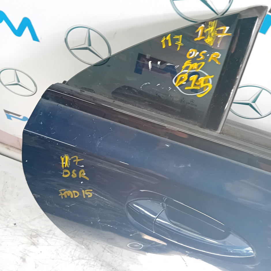 MERCEDES BENZ CLA CLASS W117 DRIVER SIDE REAR DOOR ( OFFSIDE REAR ) FMD15