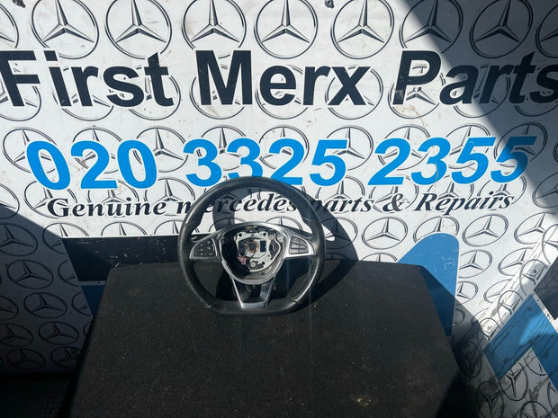 2015 MERCEDES C CLASS STEERING WHEEL NON AUTOMATIC A0004603703 GENUINE