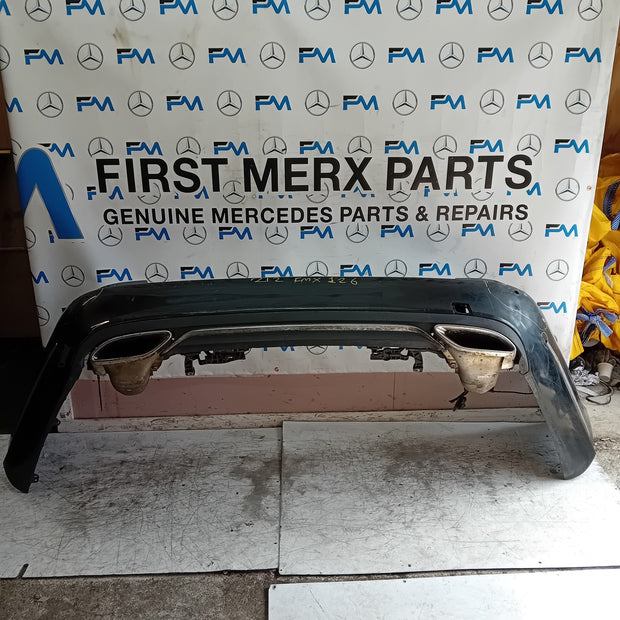 MERCEDES BENZ E-CLASS W212 REAR BUMPER BLACK 2014 A2128854465 FMX126