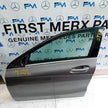 MERCEDES BENZ A-CLASS W176 PASSENGER SIDE FRONT DOOR N/S/F COMPLETE GREY FMD33