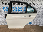 2008-2014 MERCEDES C-CLASS W204 NEARSIDE LEFT PASSENGER REAR DOOR SALOON WHITE