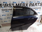 MERCEDES A-CLASS W176 PASSENGER REAR DOOR NSR BLUE 2012-18 COMPLETE FMD325