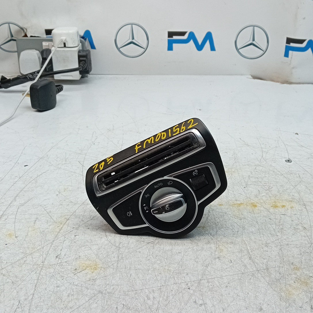 MERCEDES C-CLASS W205 HEADLIGHT CONTROL SWITCH 2014 A2059051810 FM001562