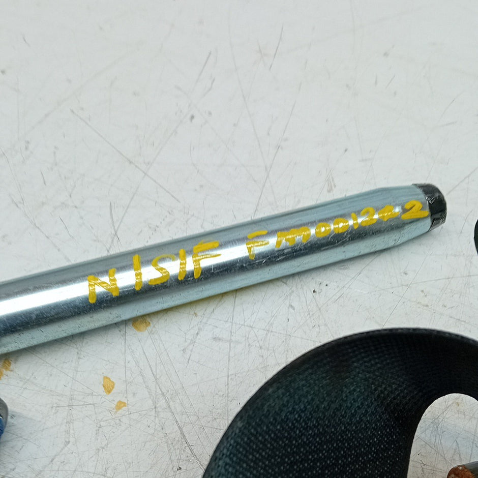 MITSUBISHI OUTLANDER MK3 SEAT BELT FRONT PASSENGER NSF TKAH2EN306 BLACK FM001242