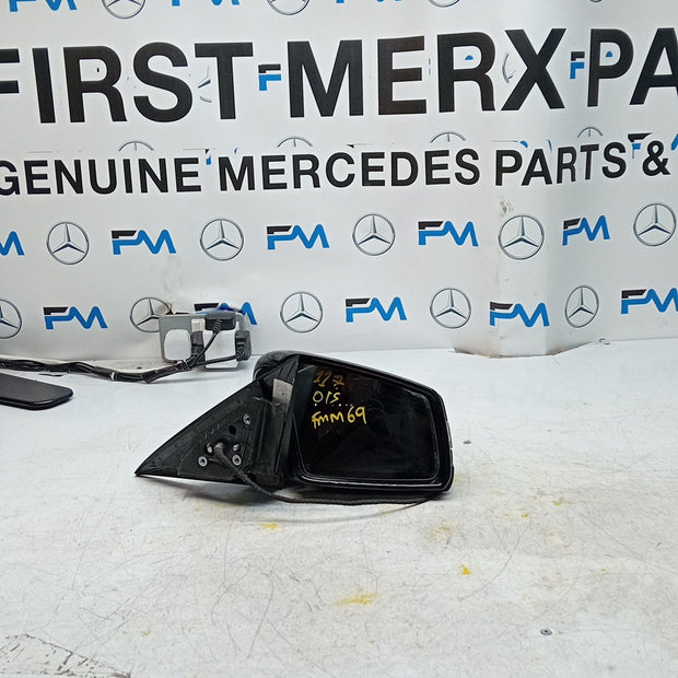 MERCEDES BENZ CLA W117 DRIVER WING MIRROR OSF BLACK A1178101419 FMM69