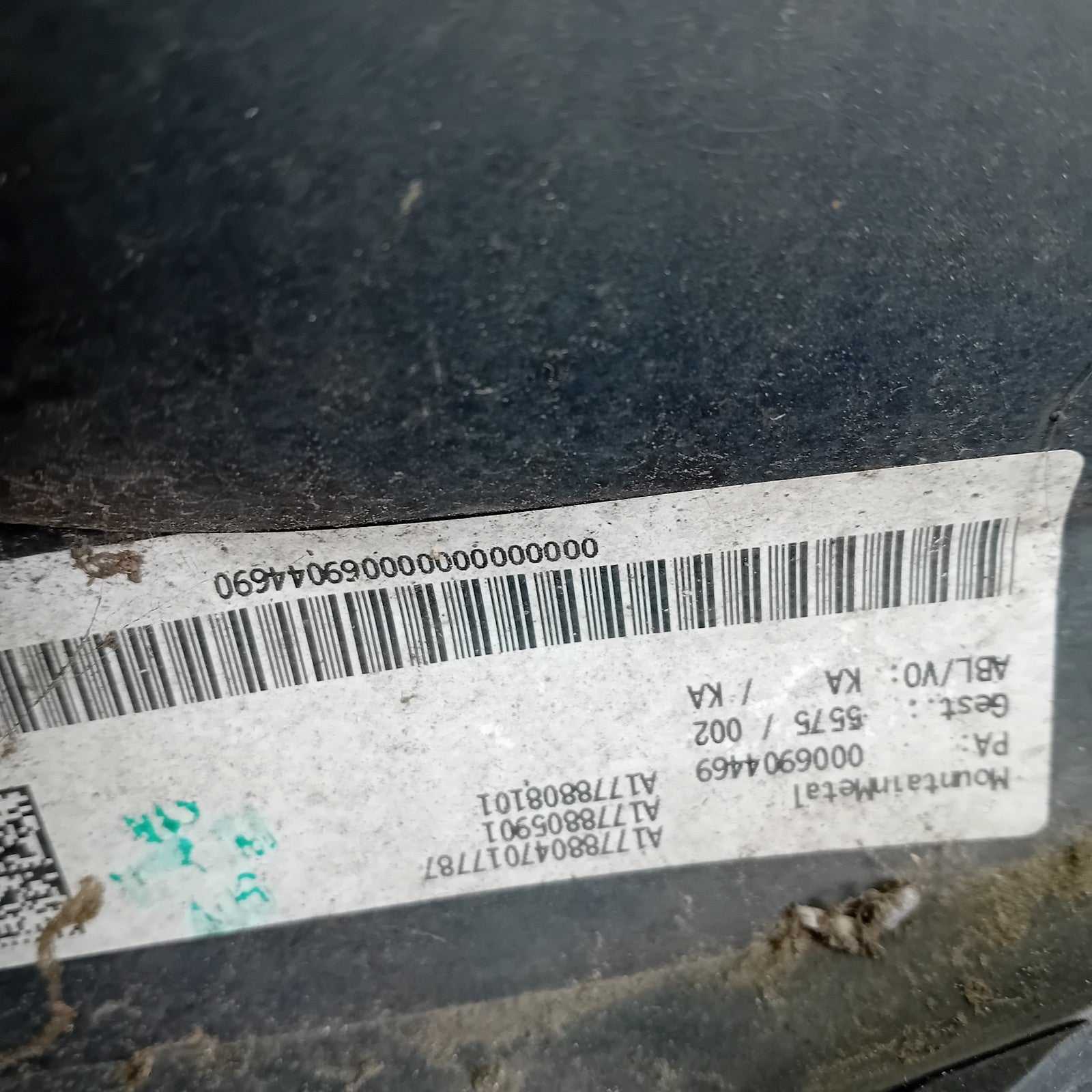 MERCEDES BENZ  A-CLASS W177 REAR BUMPER A1778804701 GREY 2018 COMPLETE FMX3