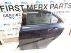 MERCEDES A-CLASS W176 PASSENGER REAR DOOR NSR BLUE 2012-18 COMPLETE FMD325