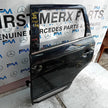 MITSUBISHI OUTLANDER MK3 PASSENGER SIDE REAR DOOR NSR 2013 BLACK FMD418