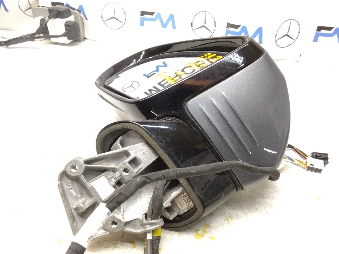MERCEDES E-CLASS 2016 On W213 PASSENGER SIDE WING MIRROR A0998108300 GREY FMM23