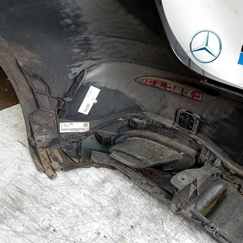 MERCEDES BENZ  A-CLASS W177 REAR BUMPER A1778804701 2018 BLACK COMPLETE FMX18