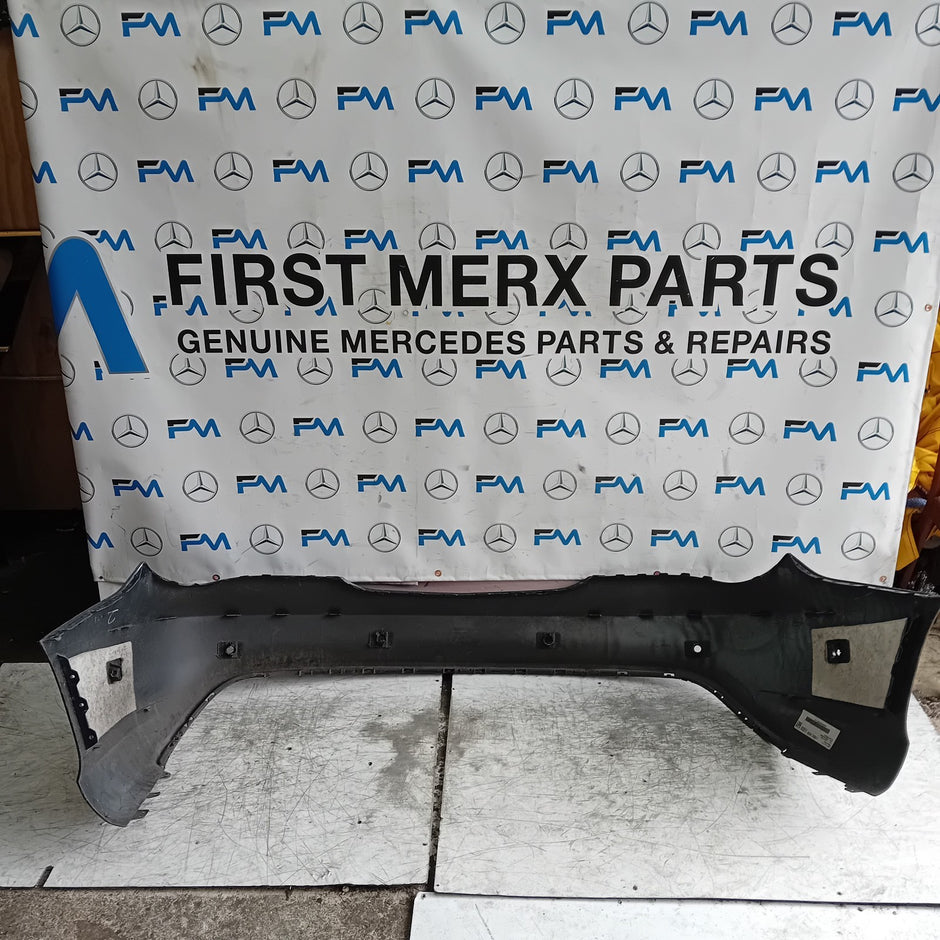 MERCEDES BENZ CLA W117 REAR BUMPER 2015 BLUE A1178800440 FMX48