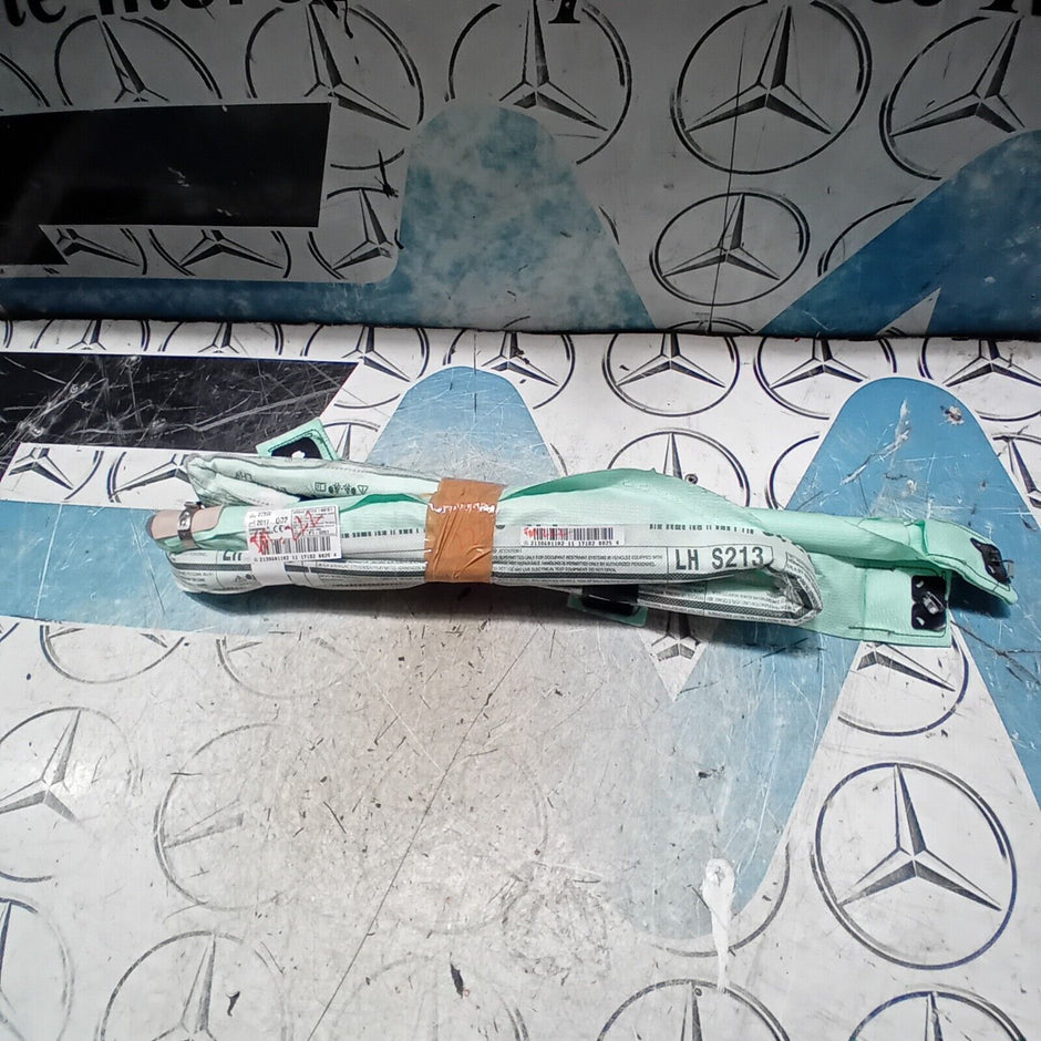 2020 MERCEDES E CLASS  LEFT PASSENGER SIDE ROOF CURTAIN AIR BAG 2138601102 FM222