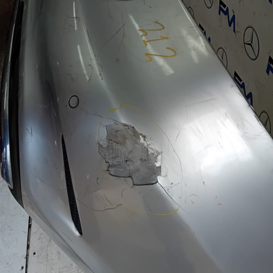MERCEDES BENZ E-CLASS W212 REAR BUMPER SILVER 2014 A2128853238 FMX123
