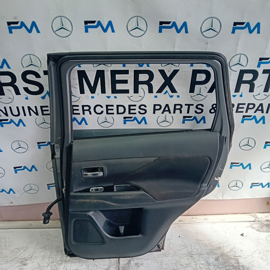 MITSUBISHI OUTLANDER MK3 DRIVER SIDE REAR DOOR OSR GREY 2013 ON COMPLETE FMD178