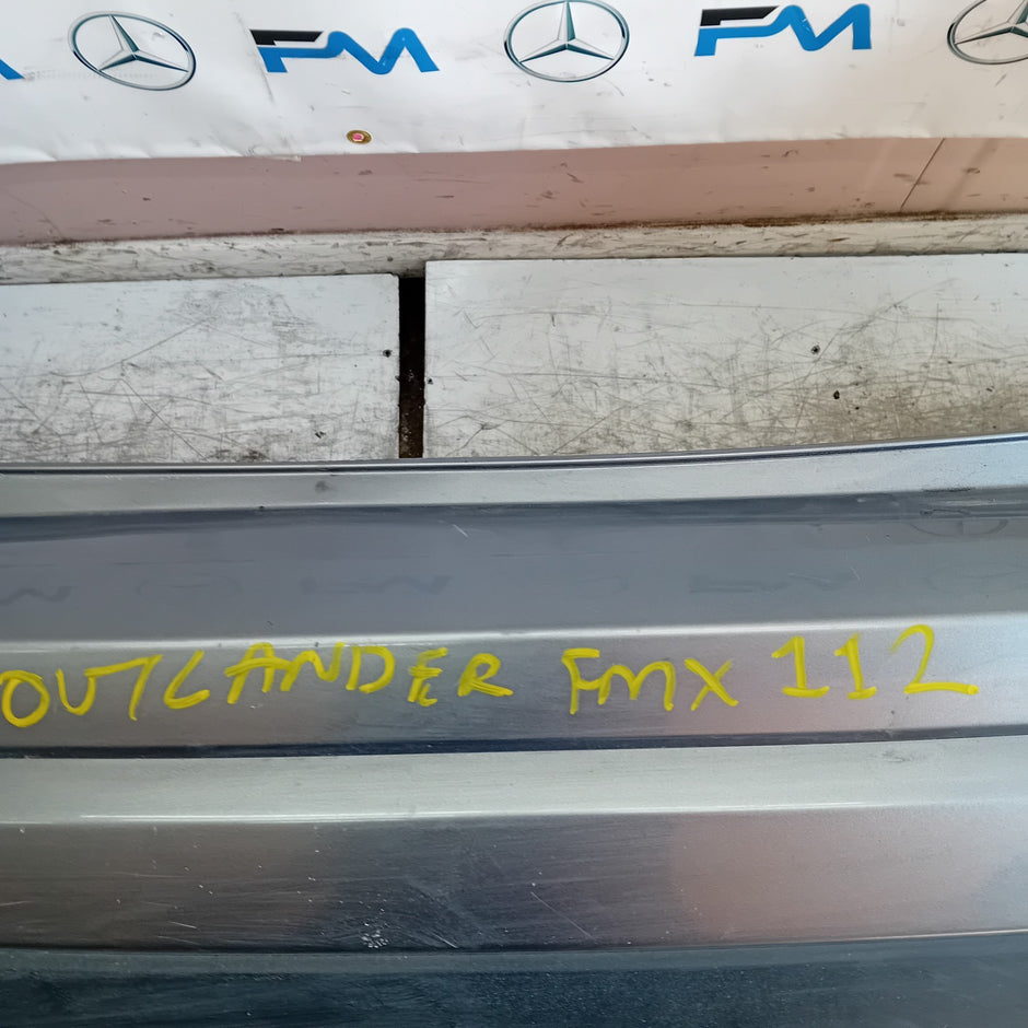 MITSUBISHI OUTLANDER MK3 REAR BUMPER GREY 2013 COMPLETE FMX112