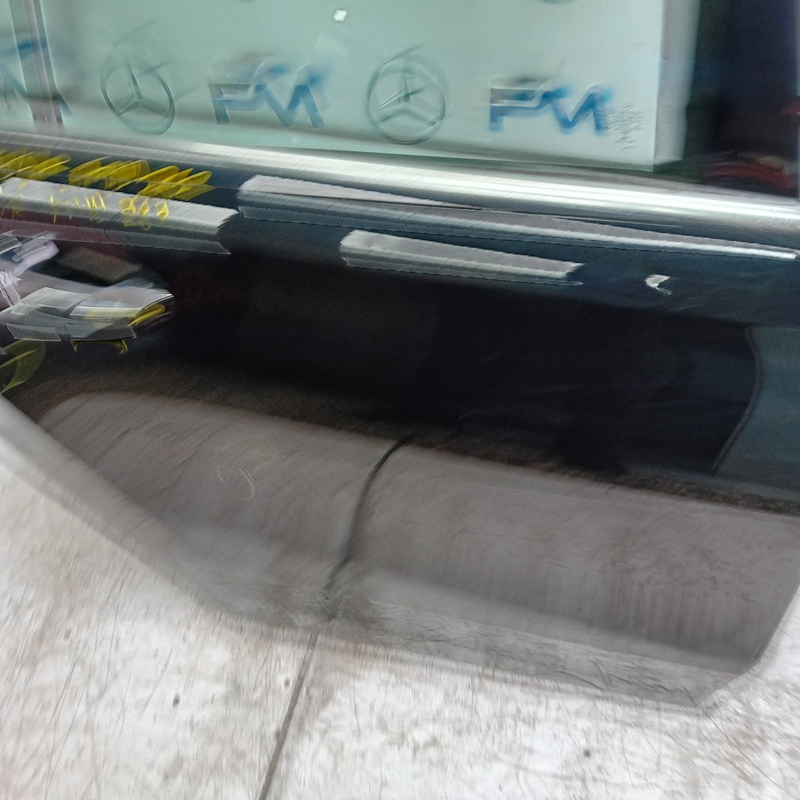 MERCEDES A-CLASS W177 SLN DRIVER REAR DOOR OSR BLACK 2018 ON COMPLETE FMD262