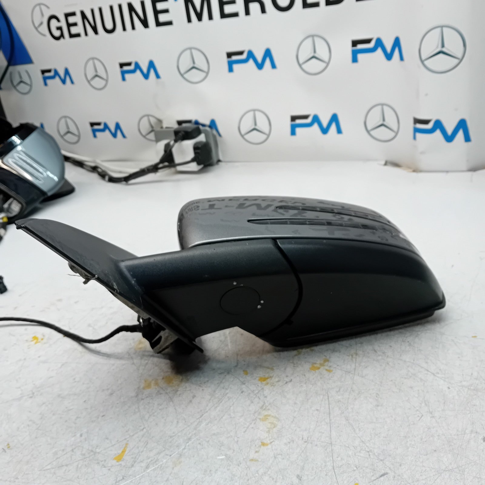 MERCEDES A-CLASS  W176 PASSENGER SIDE WING MIRROR A1768100116 SILVER FMM39