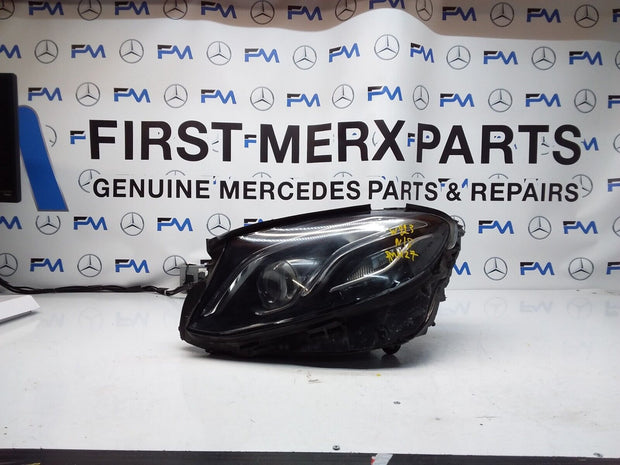 2018 MERCEDES E-CLASS W213 N/S Passenger Side Front Headlight A2139067506 FMH27