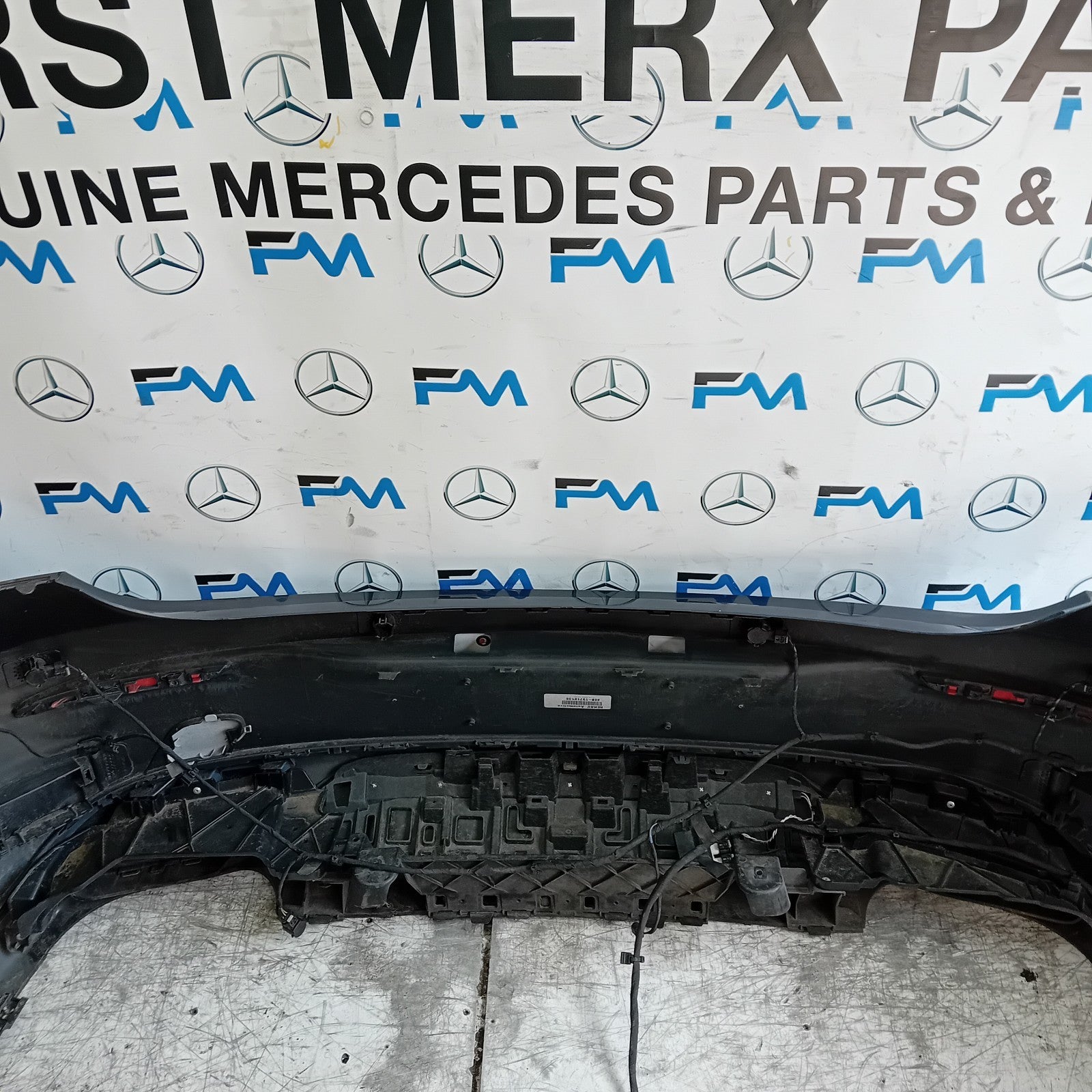 MERCEDES E-CLASS C238 COUPE REAR BUMPER GREY 2016 ON A2388850138 FMX89
