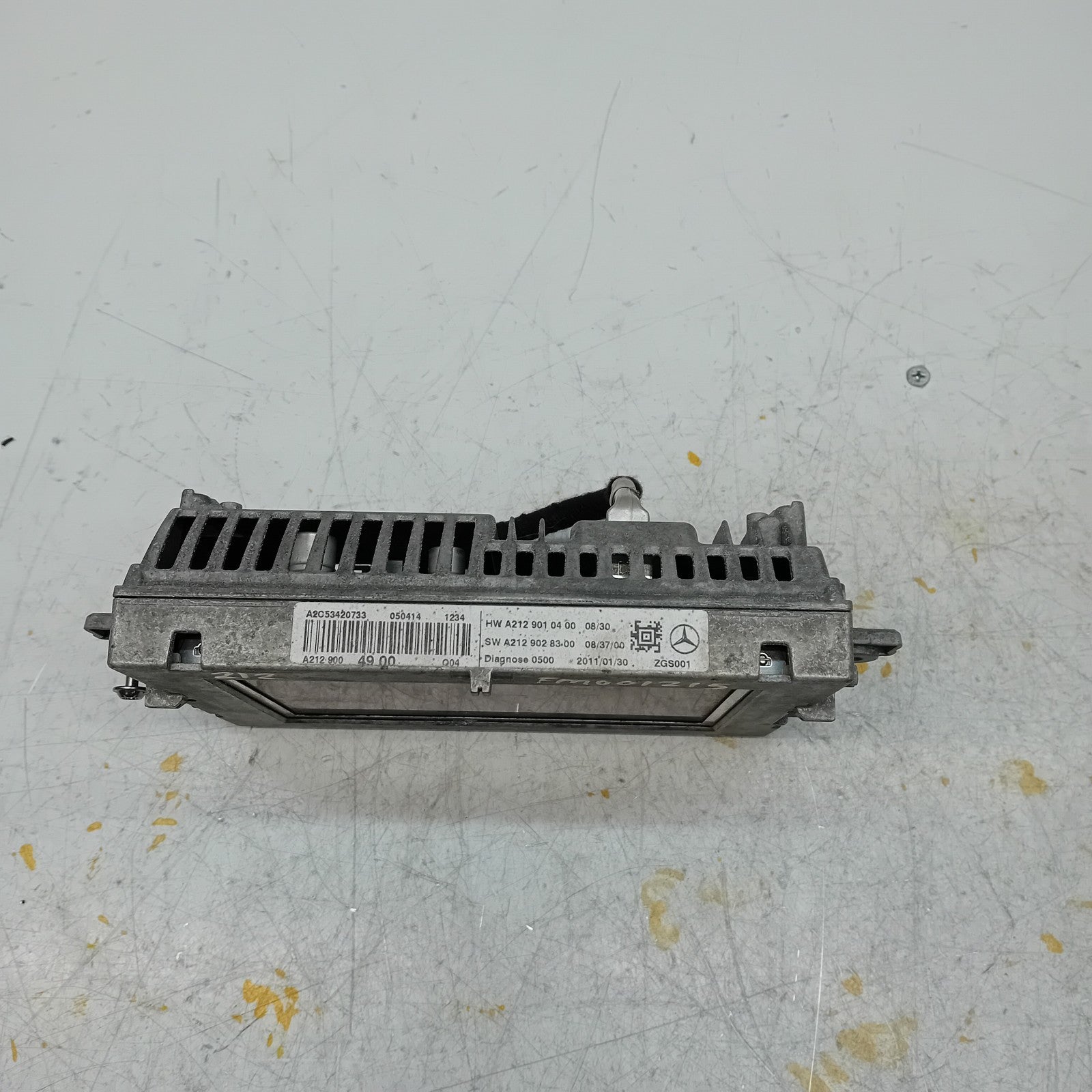 MERCEDES BENZ E-CLASS W212 SAT NAV DISPLAY SCREEN A2129004900 FM001215
