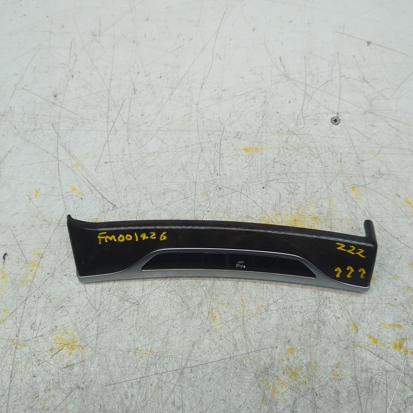 MERCEDES S CLASS W222 PARKING SENSOR CONTROL WITH TRIM A2226801971 FM001426