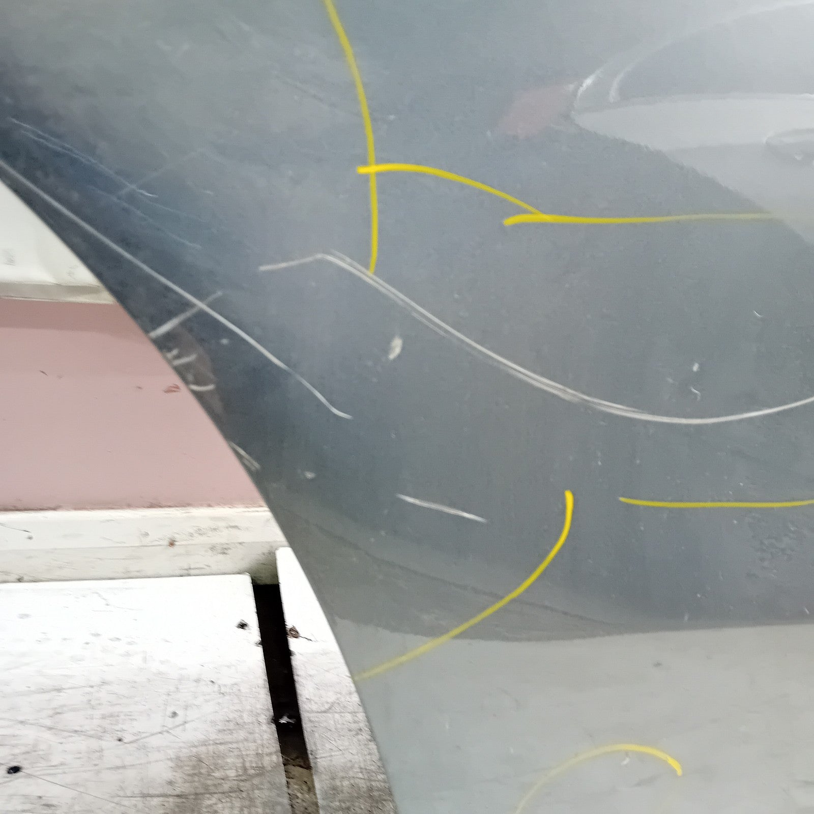 MERCEDES BENZ GLE W166 DRIVER REAR DOOR OSR GREY 2015-19 COMPLETE FMD267