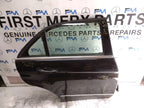 MERCEDES E-CLS W212  DRIVER REAR DOOR OSR BLACK 2009-16 COMPLETE  FMD590