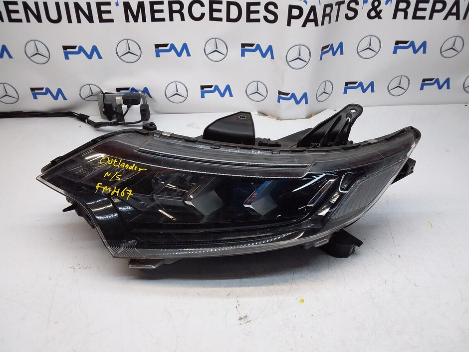 MITSUBISHI OUTLANDER MK3 2018 HEADLIGHT PASSENGER SIDE LEFT L009A Z80S FMH67