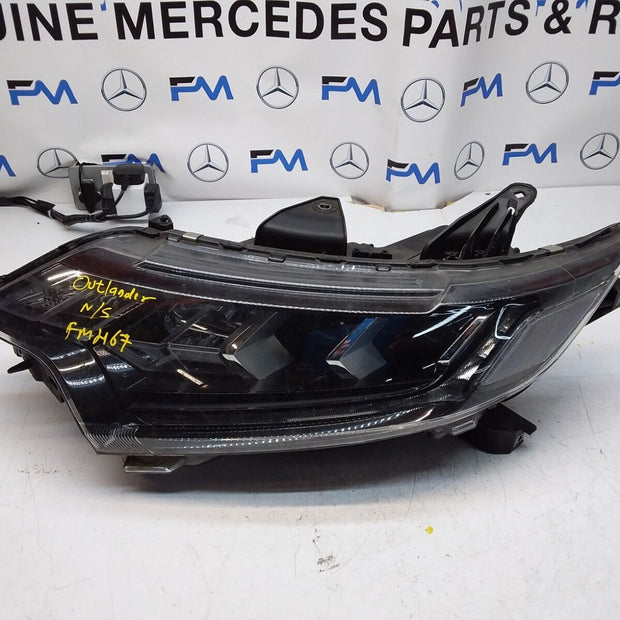 MITSUBISHI OUTLANDER MK3 2018 HEADLIGHT PASSENGER SIDE LEFT L009A Z80S FMH67