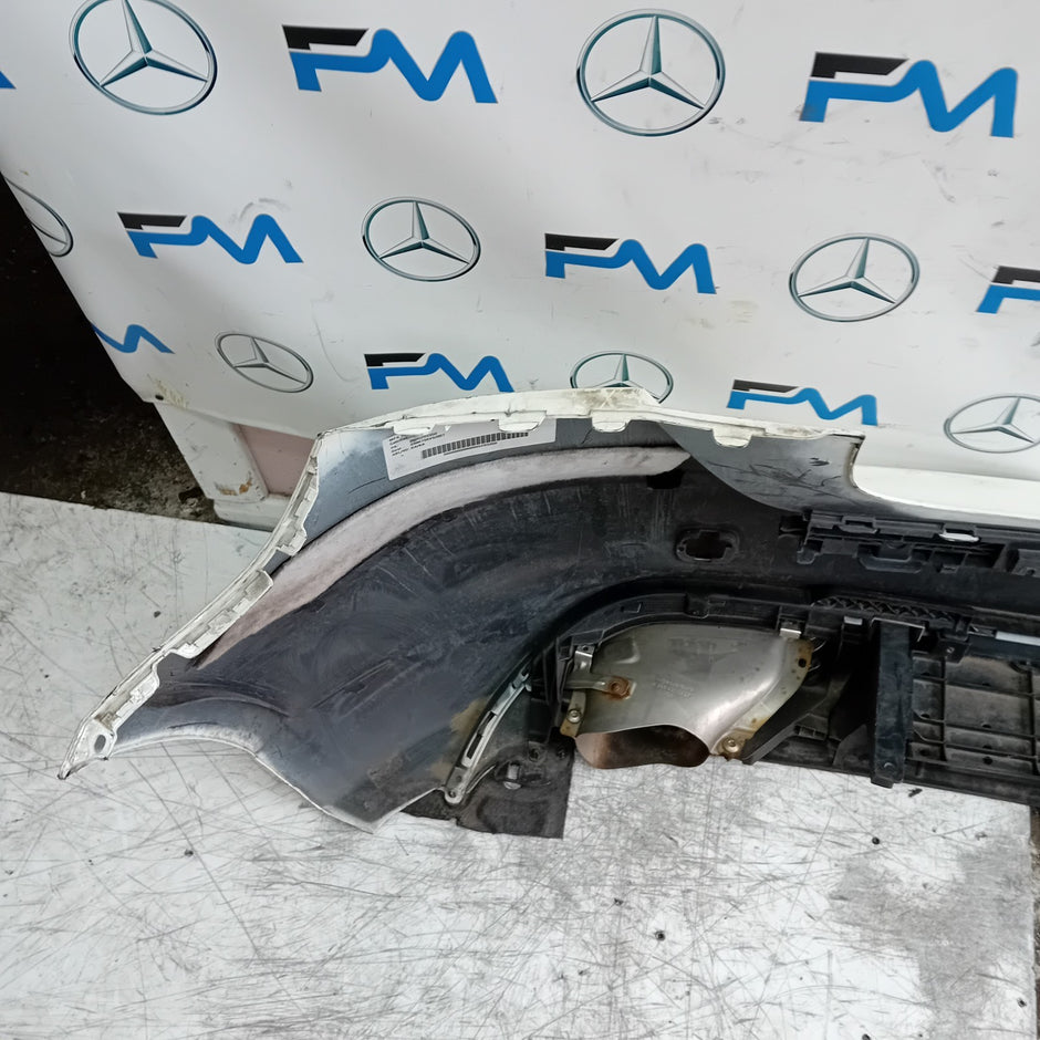 MERCEDES BENZ A-CLASS W176 REAR BUMPER 2012-18 A1768853000 WHITE FMX32