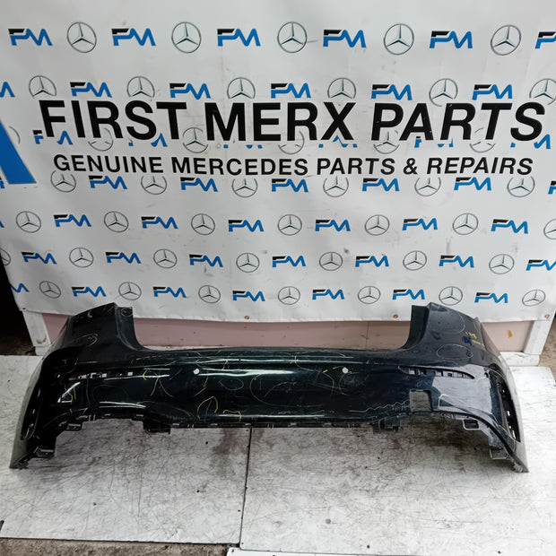 MERCEDES BENZ  A-CLASS W177 REAR BUMPER A1778804801 2018 BLACK FMX6