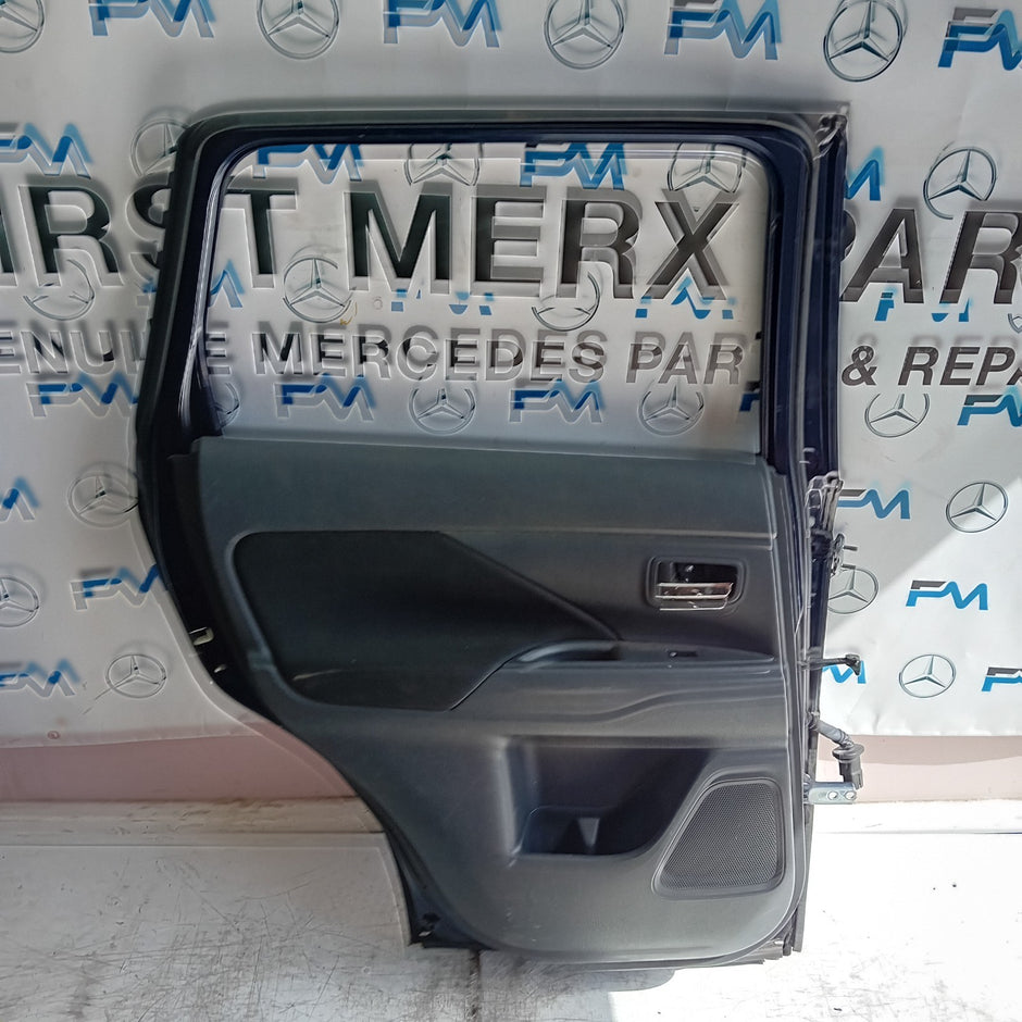MITSUBISHI OUTLANDER MK3 PASSENGER REAR DOOR NSR BLUE 20123 COMPLETE FMD225