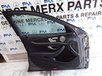 MERCEDES E-CLS W213 SLN PASSENGER FRONT DOOR NSF GREY 2016-23 COMPLETE FMD613