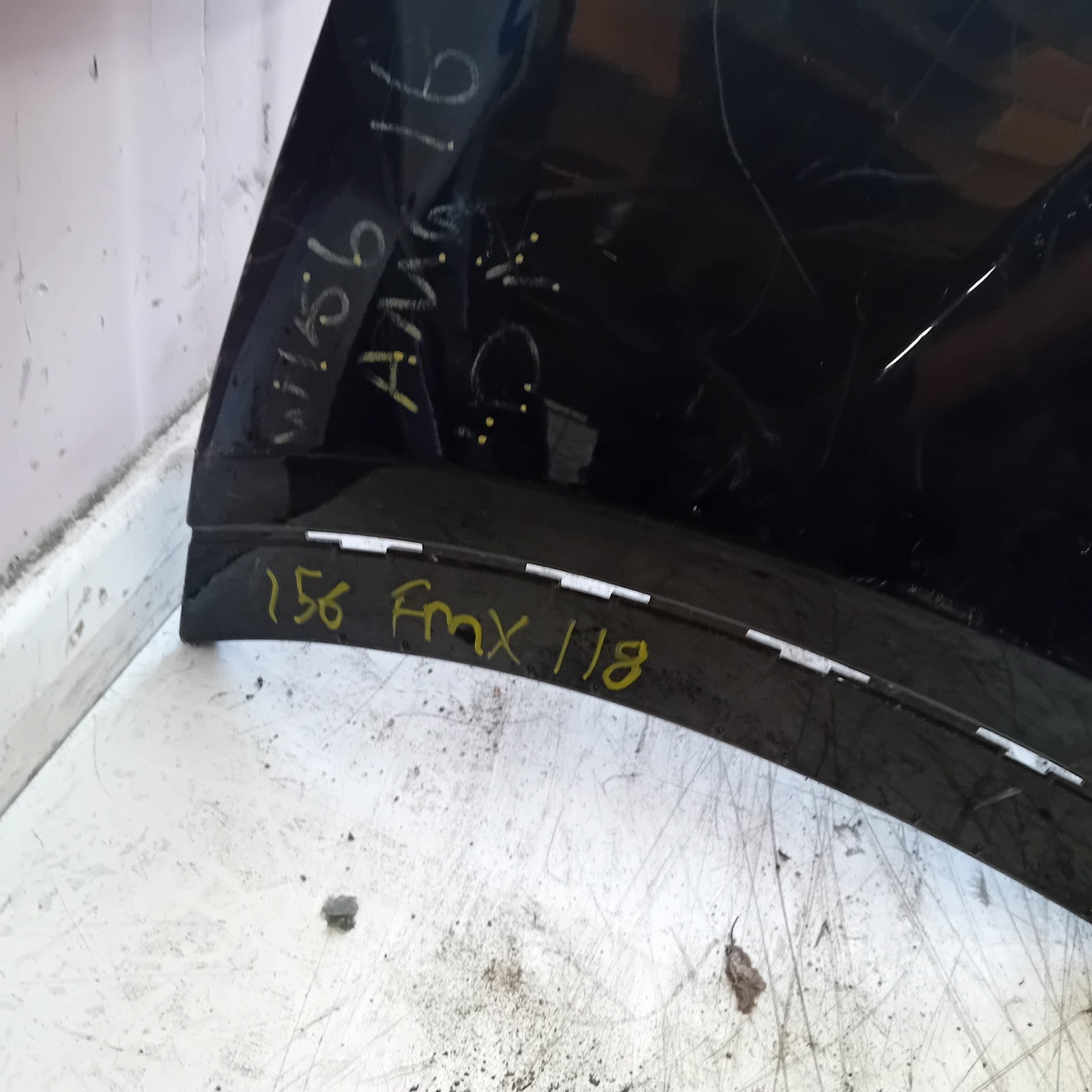 MERCEDES BENZ GLA X156 AMG REAR BUMPER BLACK 2014-19 A1568852425 FMX118