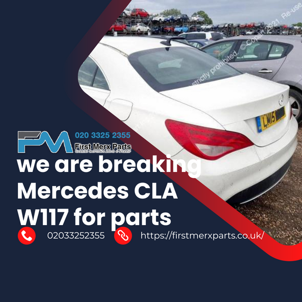 MERCEDES BENZ CLA W117 BREAKING/REAR BUMPER  AND WINGS