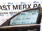 MERCEDES BENZ C-CLASS W204 PASSENGER SIDE FRONT DOOR N/S/F COMPLETE BLACK FMD68