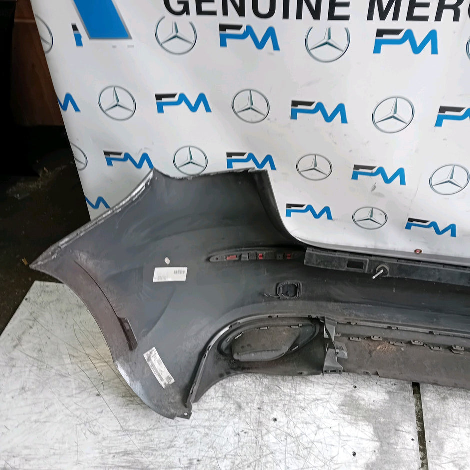 MERCEDES BENZ  A-CLASS W177 REAR BUMPER 2018 A1778800500 GREY COMPLETE FMX24