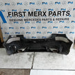 MERCEDES BENZ A-CLASS W176 REAR BUMPER 2012-18 A1768850000 BLACK COMPLETE FMX28