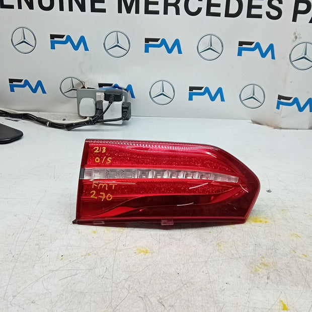 MERCEDES BENZ  E-CLASS W213 DRIVER RIGHT OS REAR TAIL LIGHT  2016 FMT270