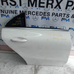 MERCEDES BENZ W118 CLA DRIVER SIDE REAR DOOR OSR WHITE 2019 ON COMPLETE FMD177