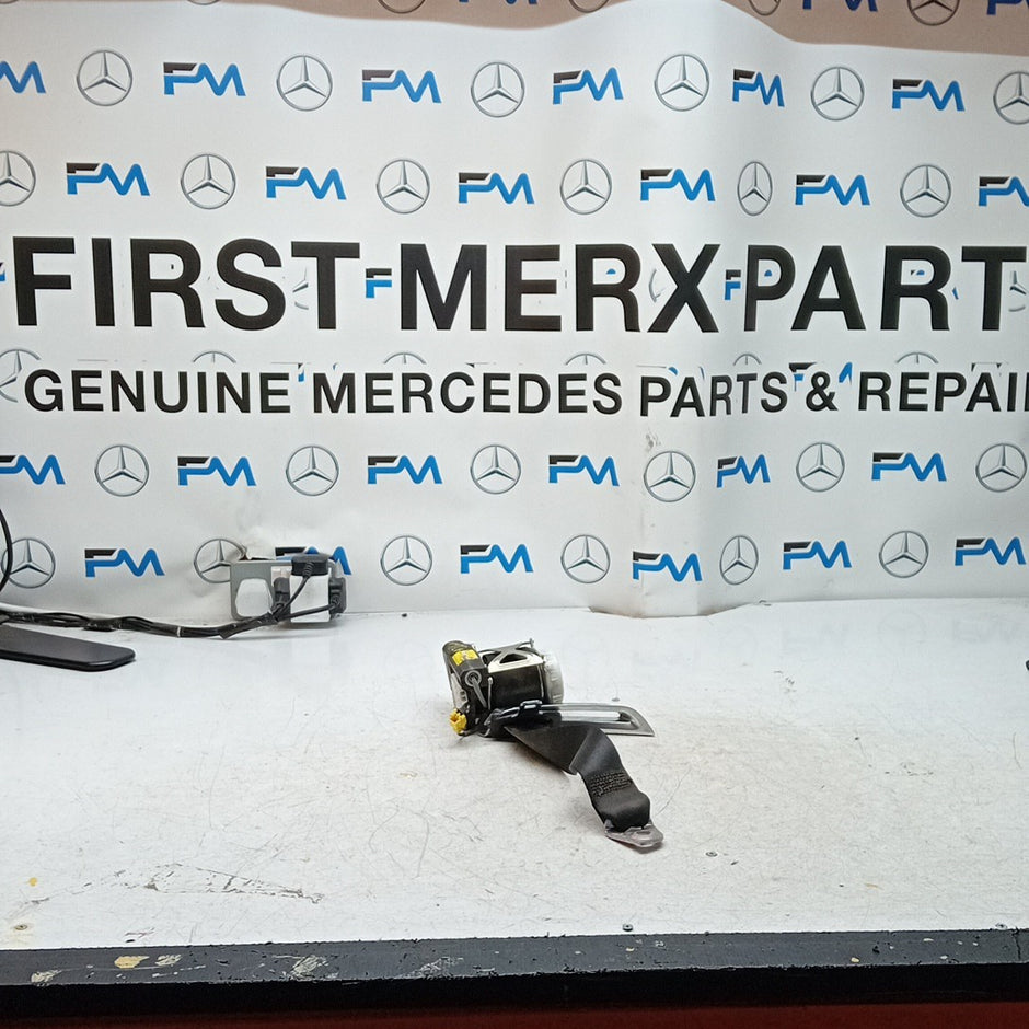 MERCEDES BENZ S-CLASS W222 SEAT BELT REAR DRIVER 2018 A2228600885 BLACK FM001228