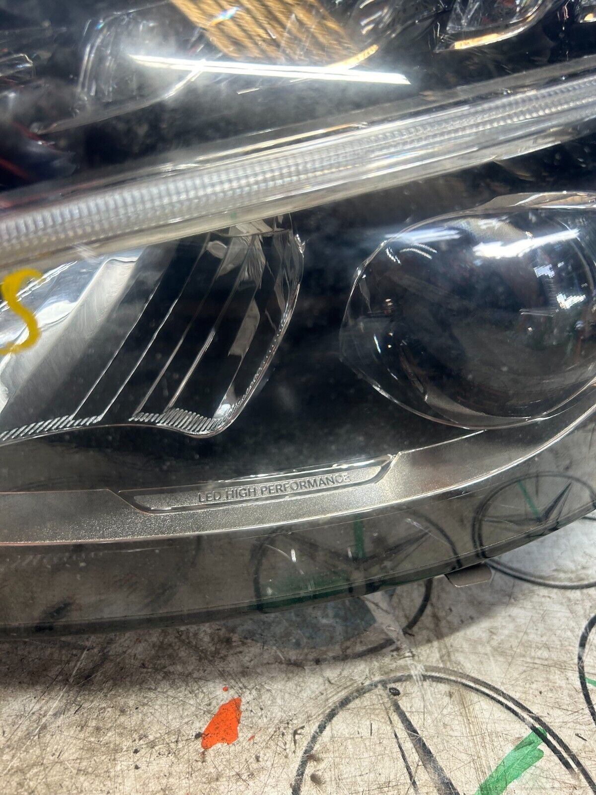 MERCEDES C CLASS 2015-2019 LED HEADLIGHT PASSENGER LEFT SIDE A2059063903 FMH43