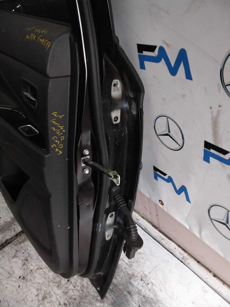 MITSUBISHI OUTLANDER PASSENGER REAR DOOR NSR BLACK   FMD599