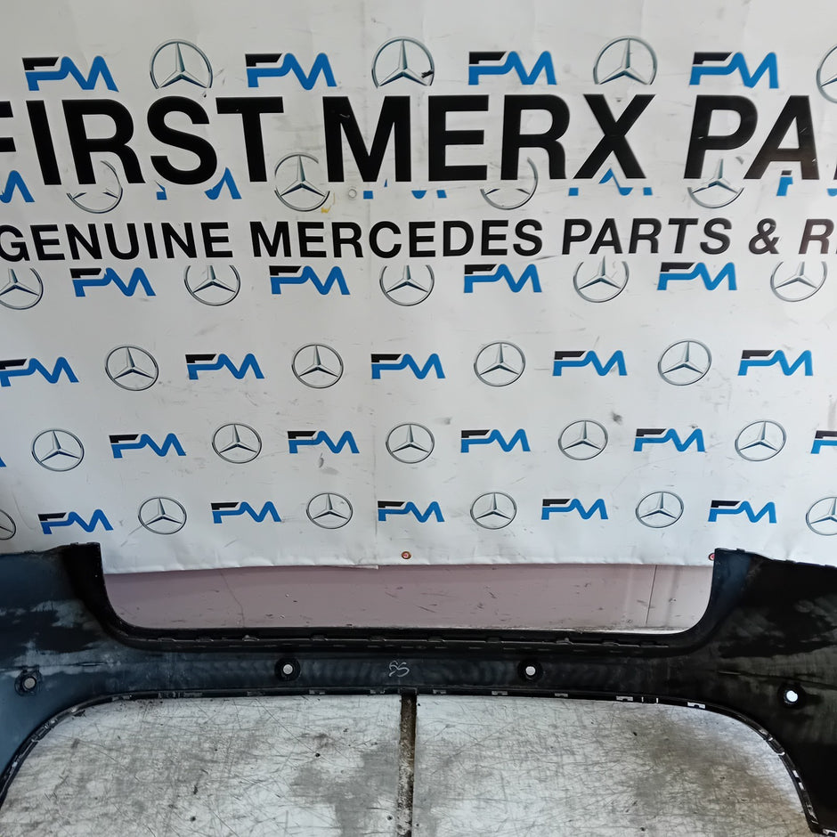 MERCEDES BENZ GLA X156 AMG REAR BUMPER BLACK 2014-19  A1568852425 FMX114