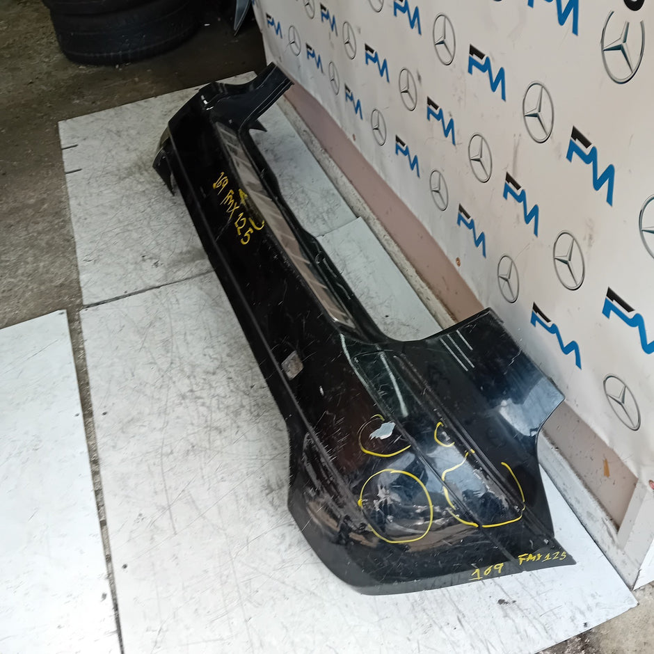MERCEDES BENZ A-CLASS W169 REAR BUMPER BLACK 2004-12 A1698850838 FMX125
