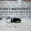 MERCEDES C-CLASS 2014 On W205 DRIVER SIDE WING MIRROR BLACK FMM5
