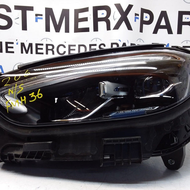 2020 MERCEDES C-CLASS W206 N/S Passenger Side Front Headlight A2069068704 FMH36