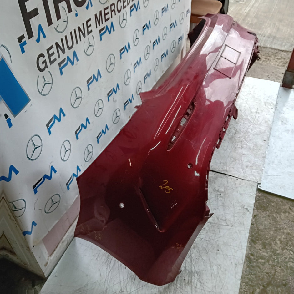 MERCEDES BENZ C-CLASS C205 CP REAR BUMPER 2014 RED FMX46